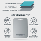PureBoard | BPA-free titanium cutting board for healthy cooking