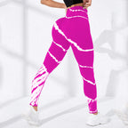 Legging de sport sans coutures tie-dye effet push-up - Chic&Shines