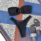 Two-piece bandeau swimsuit