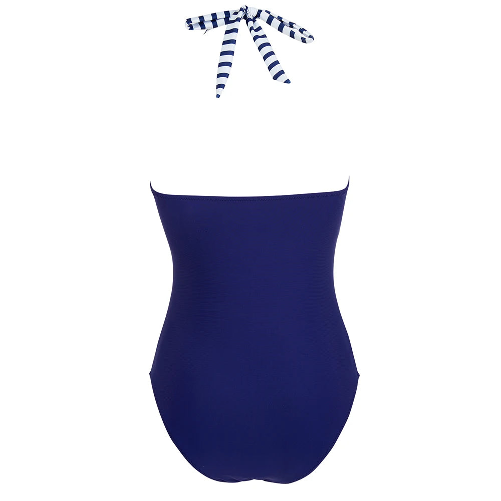 Women's push-up swimsuit, bust-enhancing, figure-slimming, trendy