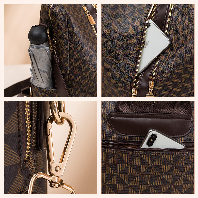 Safeguard - Sac à dos convertible antivol - Sûr et élégant - Détail du voyage - Compact