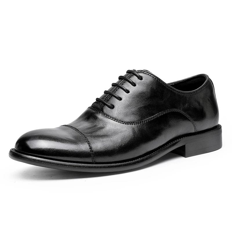 Men's Suede Loafers with Rubber Sole - Stylish Stitching Details