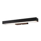 Black stainless steel outdoor light fixture