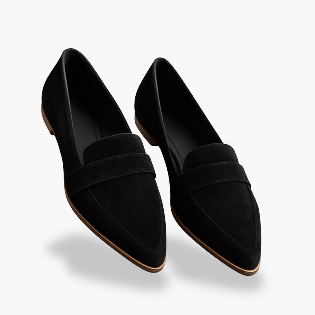 Mocassins orthopédiques en daim pour femmes