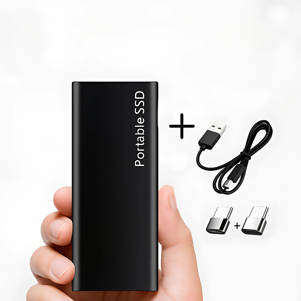 DriveBox | Stockage USB-C compact de 4 To pour le travail et les déplacements