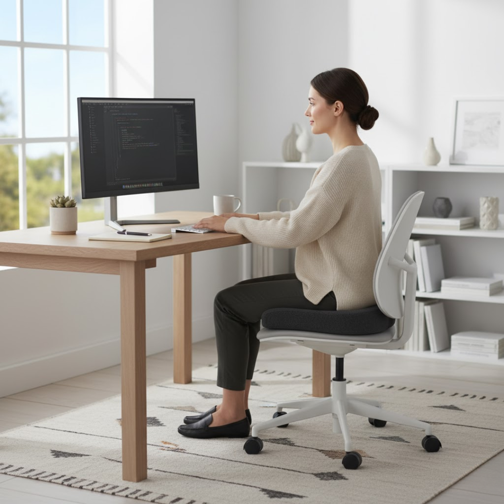 ErgoRelief | Pressure-Relieving Seat Cushion