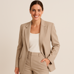 Tailleur élégant pour femme - Veste et pantalon slim pour cérémonie ou travail