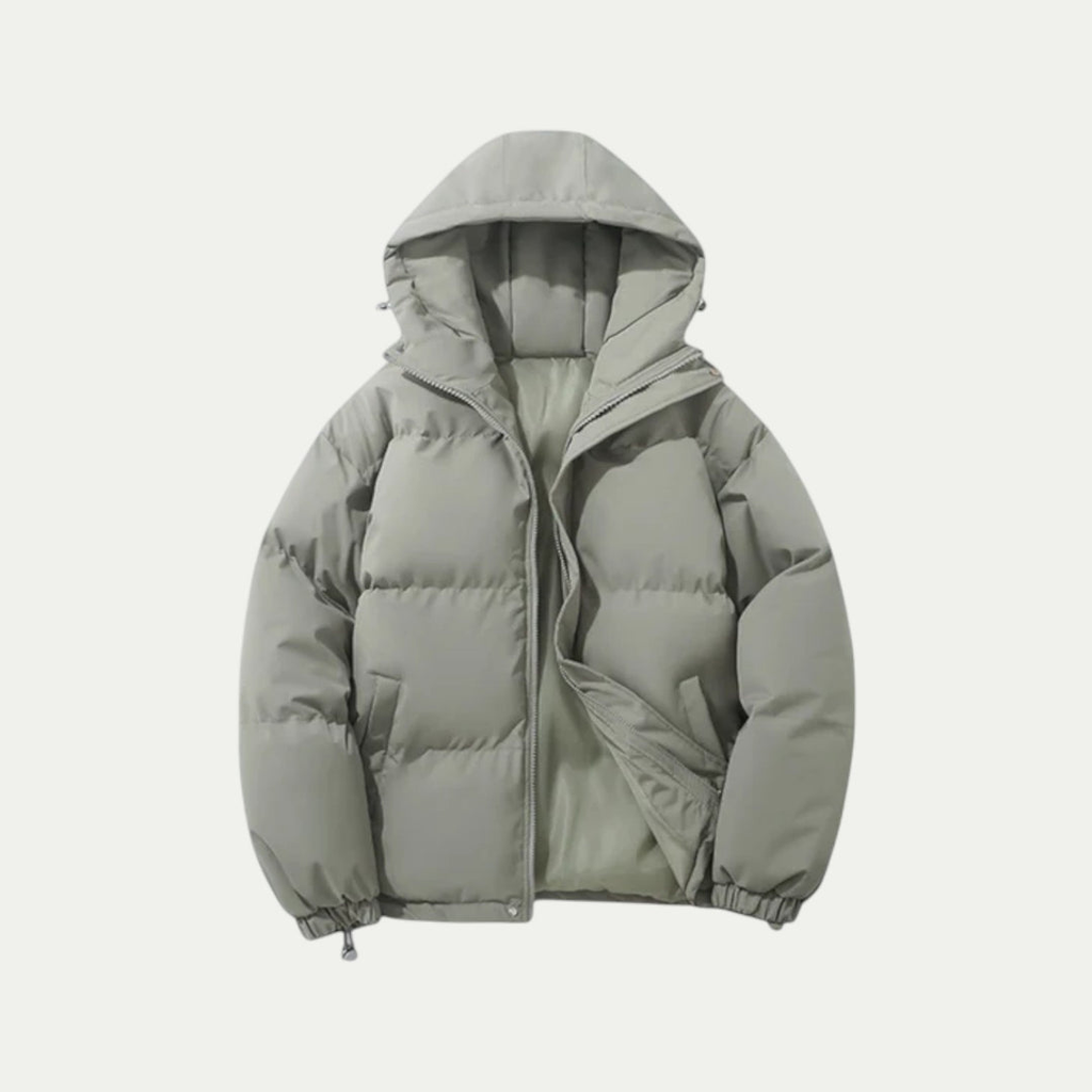 Veste matelassée pour hommes - Veste d'hiver chaude textile