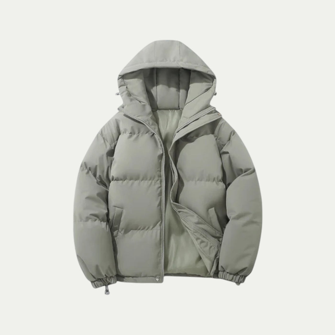 Veste matelassée pour hommes - Veste d'hiver chaude textile