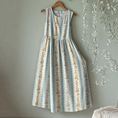 Robe sans manches imprimé 3D - Effet stéréo