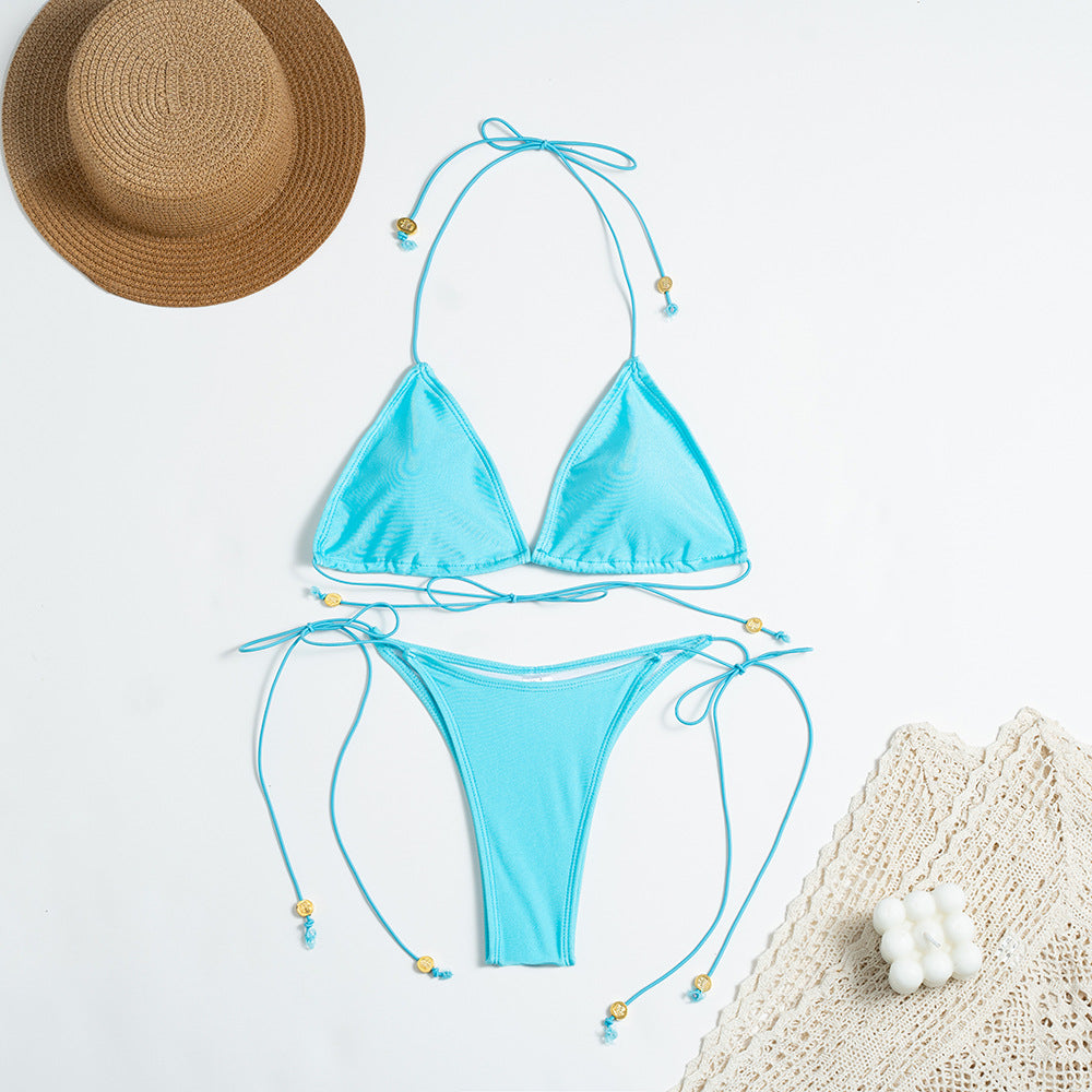 Cleïa — Bikini deux-pièces uni