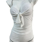 Cosima — Maillot de bain en dentelle blanc