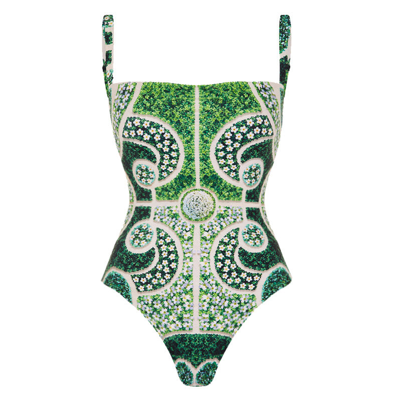 Camille — Skirted swimsuit