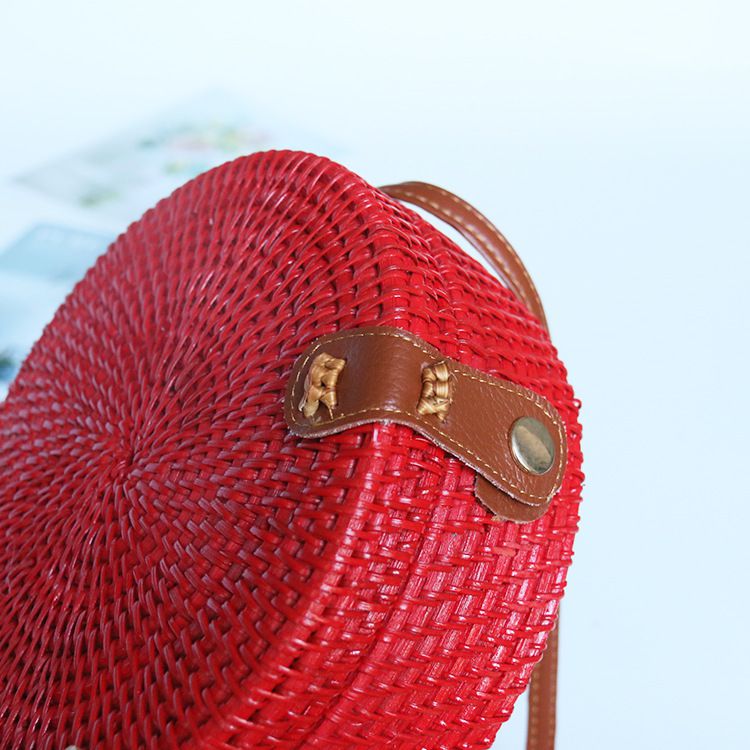 Sac creux De rotin tissé de croixrouge