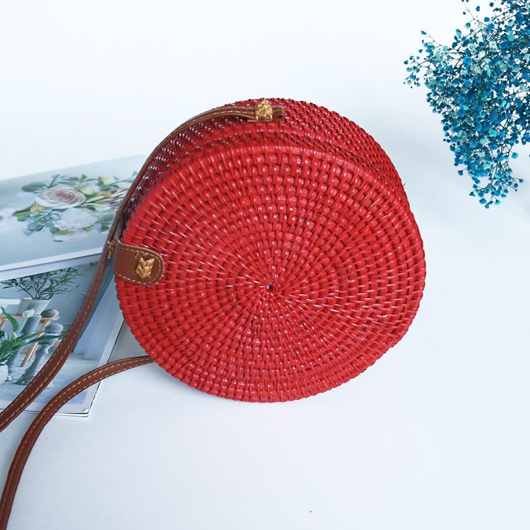 Sac creux De rotin tissé de croixrouge
