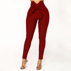Jean crayon coupe slim à lacets design - Chic&Shines
