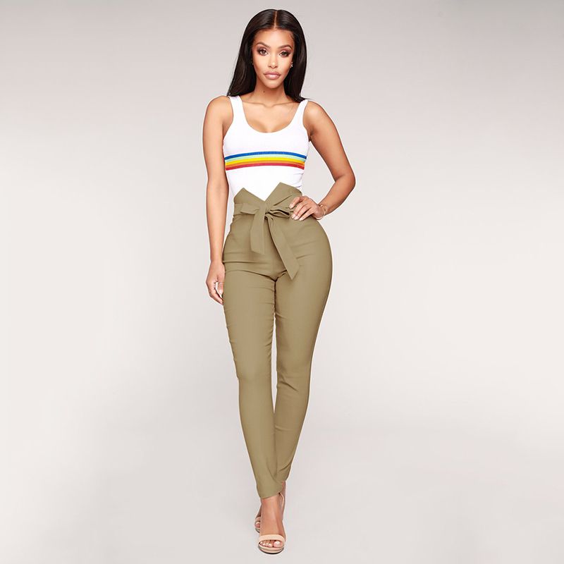 Designer slim-fit lace-up jeans