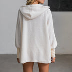 Ensemble veste manche longue à capuche haut short