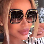 Lunettes de soleil Metal Square Shades