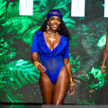 Maillot de bain une pièce col V à volant - Chic&Shines