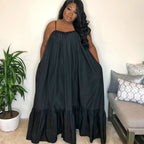 Sexy Bohemian Style Thin Strap Summer Maxi Dress