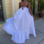 Sexy Bohemian Style Thin Strap Summer Maxi Dress