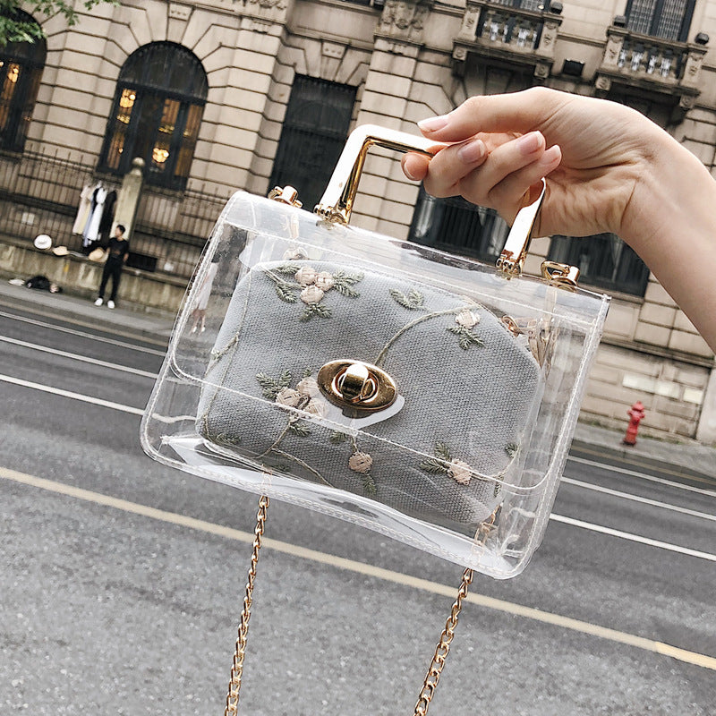 Sac à bandoulière Chaîne Ronde