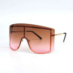 Lunettes de soleil coupe-vent colorées - Chic&Shines