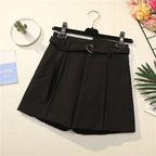 Short à glissière latérale de couleur unie - Chic&Shines