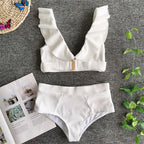 Maillot De Bain ébouriffé Tankinis