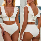 Maillot De Bain ébouriffé Tankinis