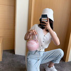 Sac à main Basket-Ball Forme rond Mode Femme, Chaîne doré et Simili cuir