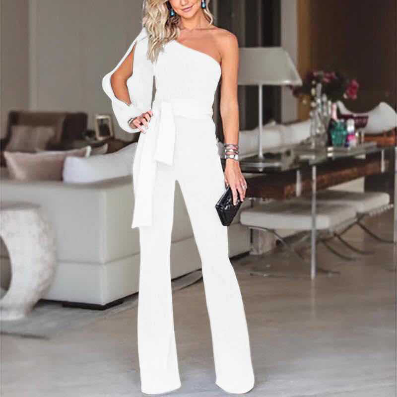 Combinaison pantalon à une manche longue - Chic&Shines