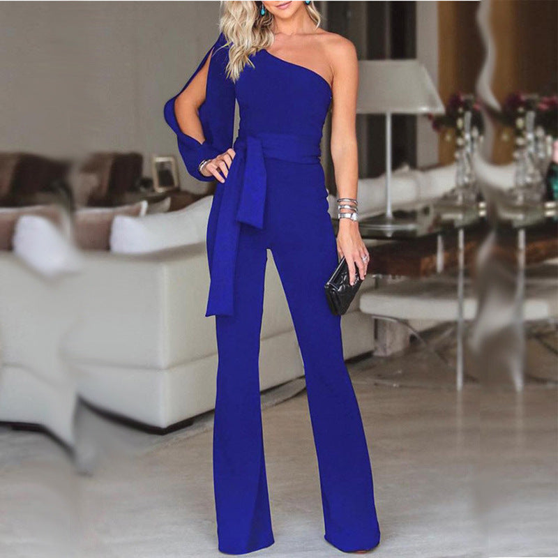 Combinaison pantalon à une manche longue - Chic&Shines