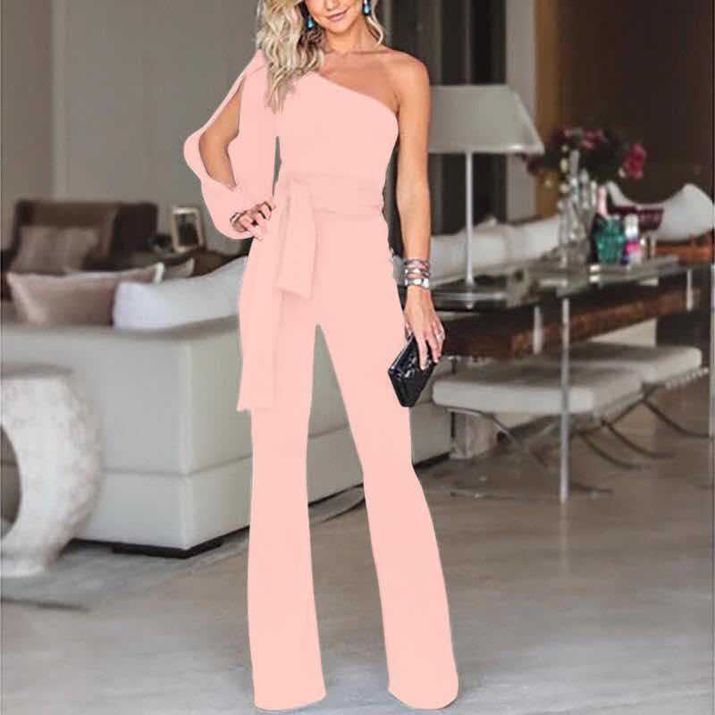Combinaison pantalon à une manche longue - Chic&Shines