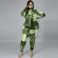 Ensemble tenue haut ras du cou à manches longues et son pantalon - Chic&Shines