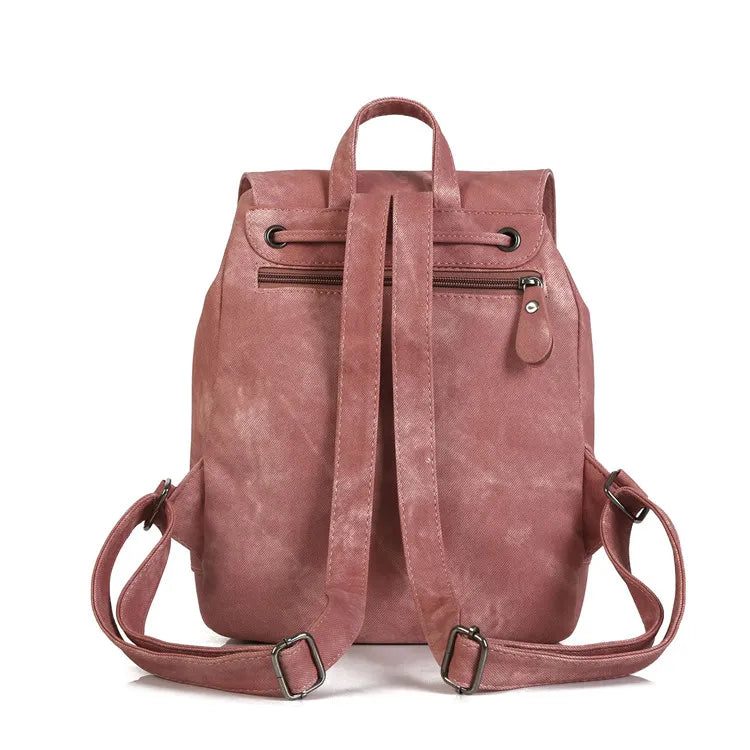 Vintage zipper backpack