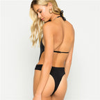 Maillot de bain à bretelle en chaine dos nu