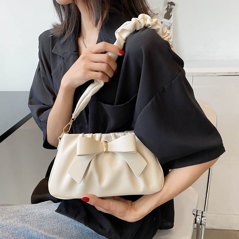 Sac à Bandoulière Plissé Design
