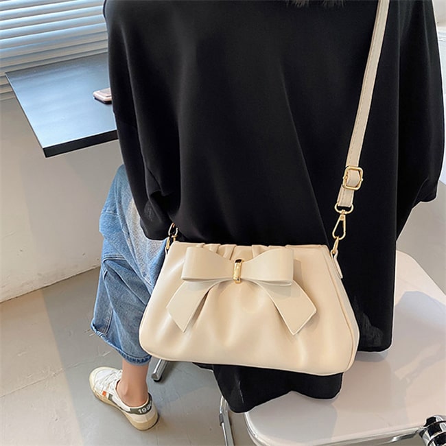 Sac à Bandoulière Plissé Design