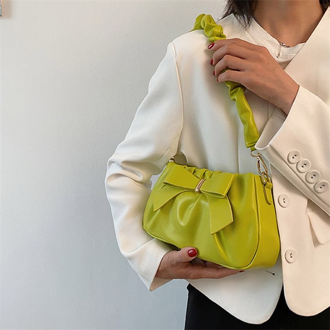 Sac à Bandoulière Plissé Design