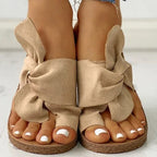 Sandale à nœud en Daim - Chic&Shines