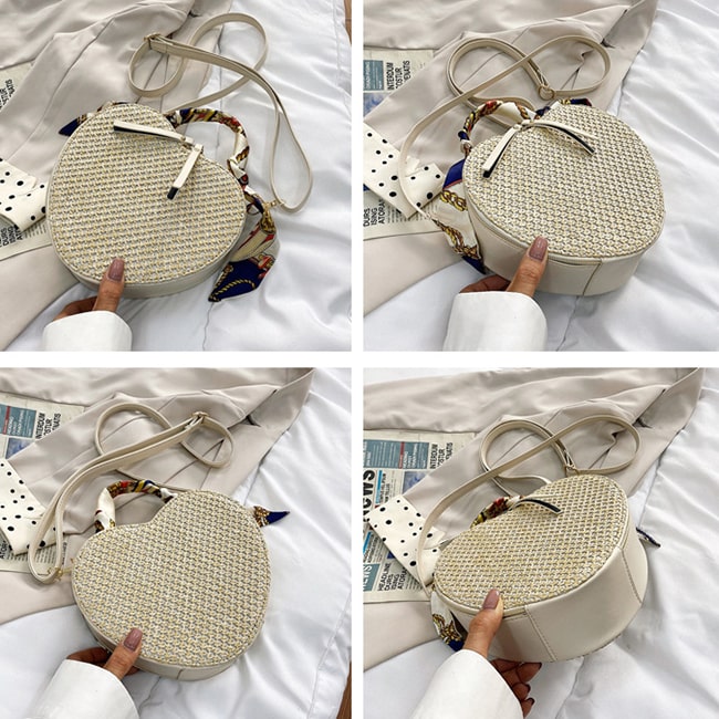 Sac bandoulière Tissé Design Ruban