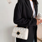 Sac Chaîne Métal Motif Diamant