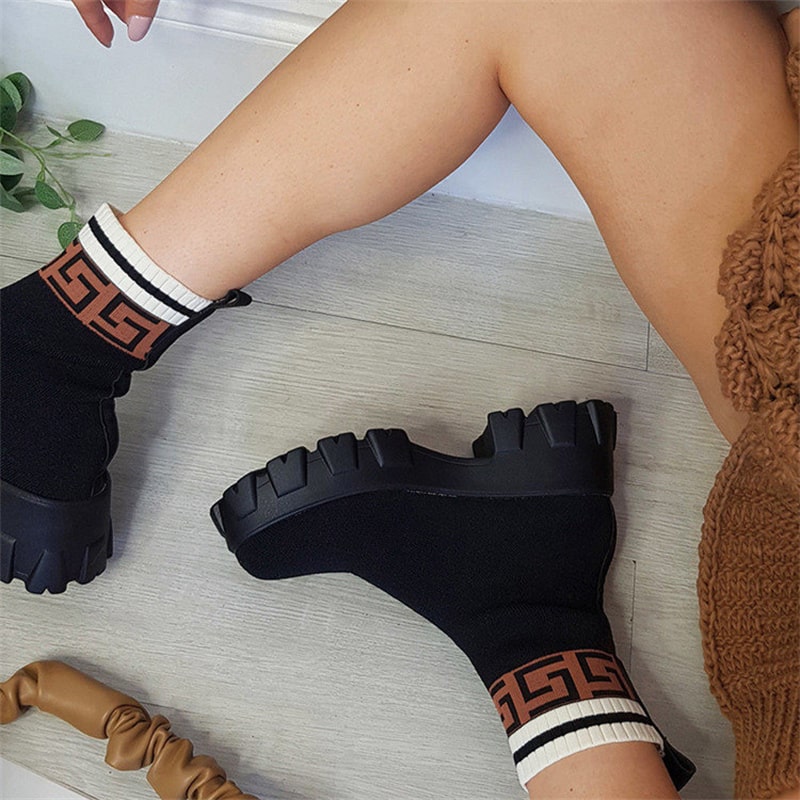 Bottes courtes gros talons