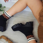 Bottes courtes gros talons