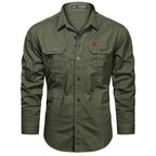 Chemise cargo polyvalente pour hommes