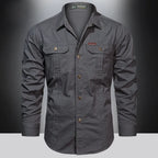 Chemise cargo polyvalente pour hommes
