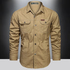 Chemise cargo polyvalente pour hommes
