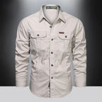 Chemise cargo polyvalente pour hommes